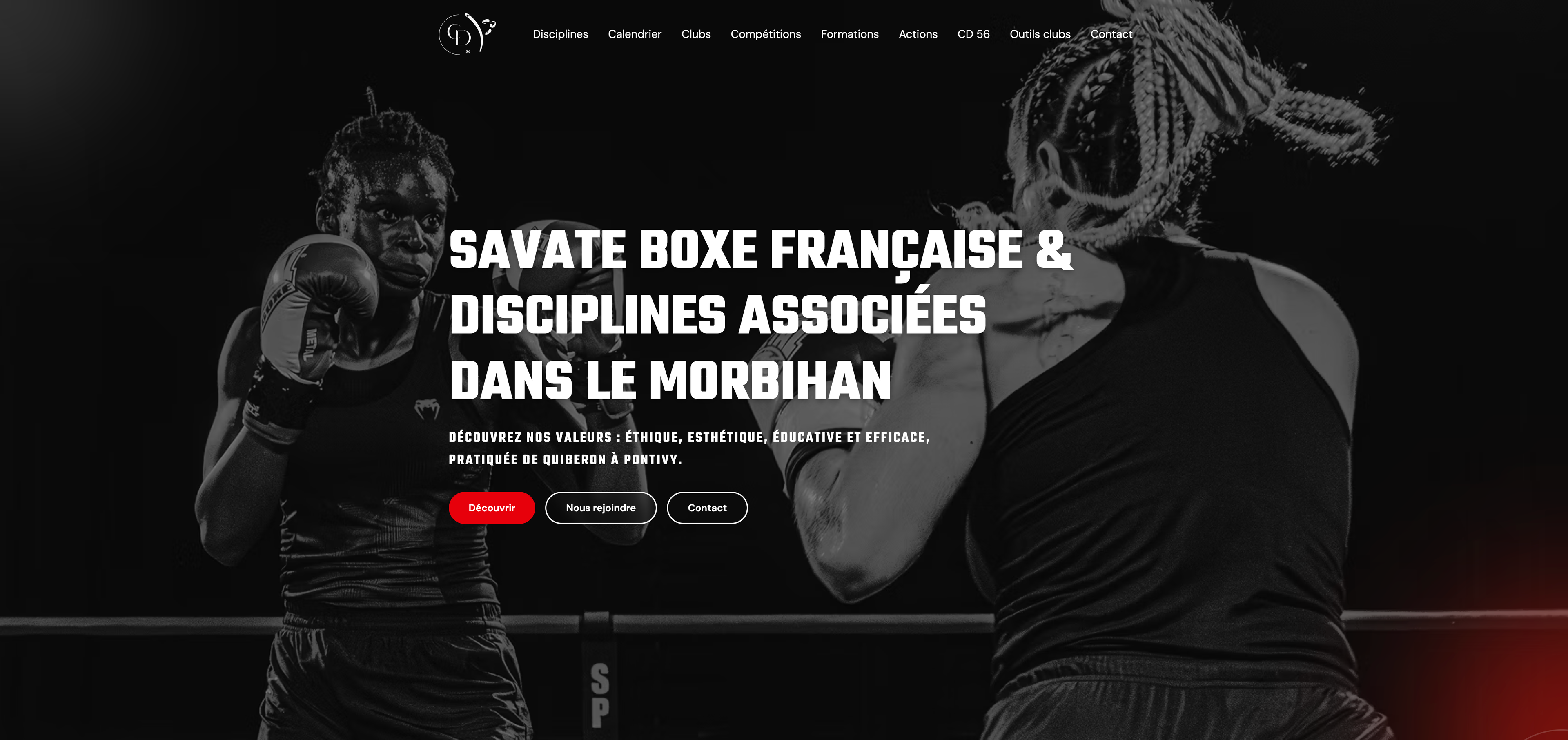 Image du site web cd56 format desktop